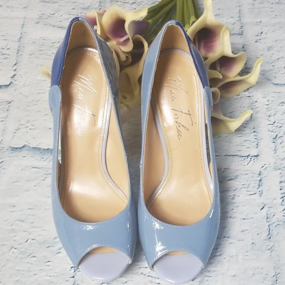 Marc Fisher Peep Toe Platform Heels